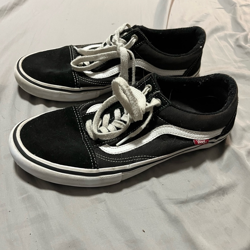 Vans Classic Black and White Low-Tops